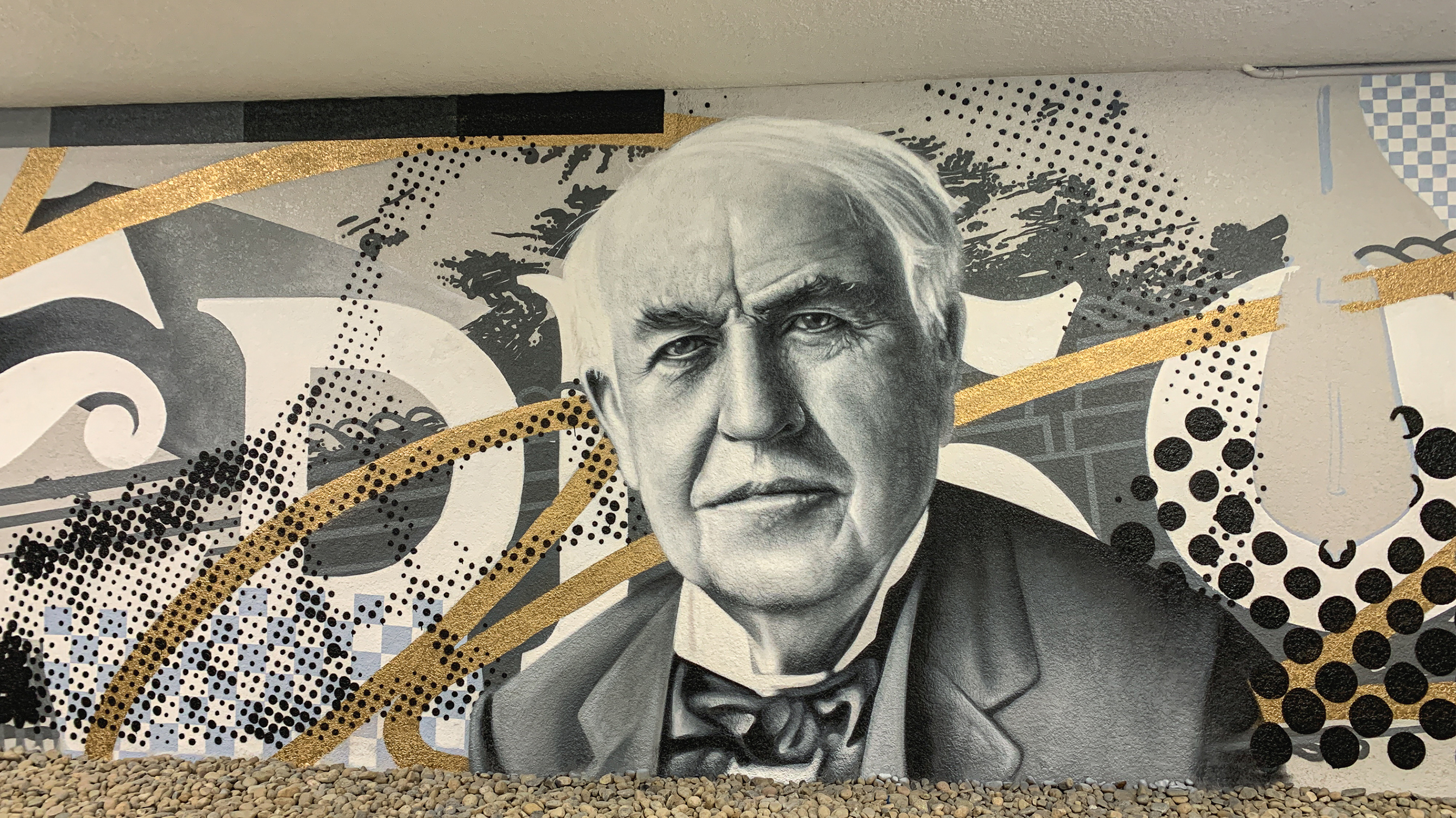 Ford and Edison Mural - Ft Myers